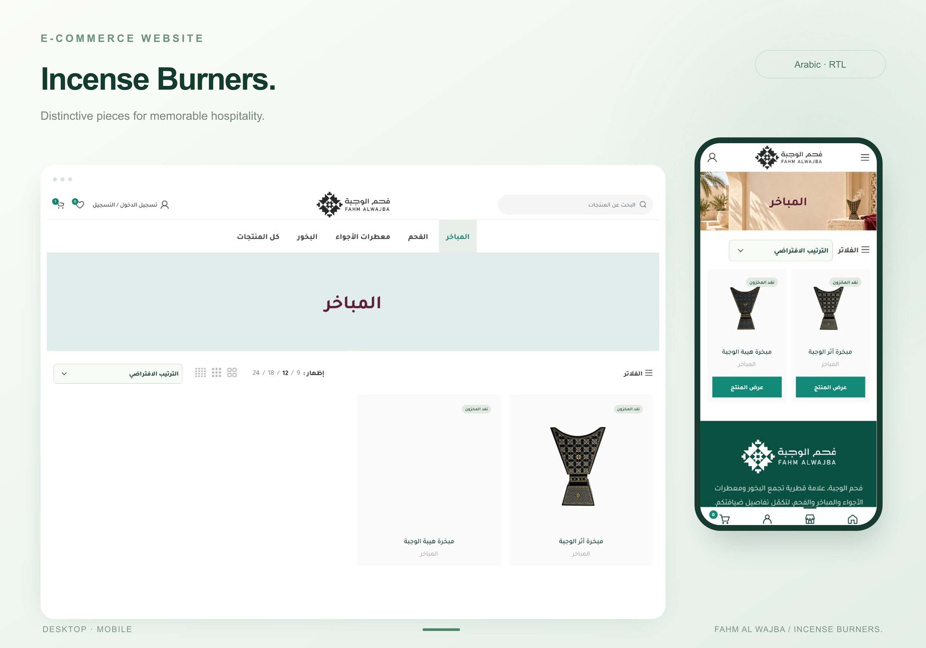 المباخر